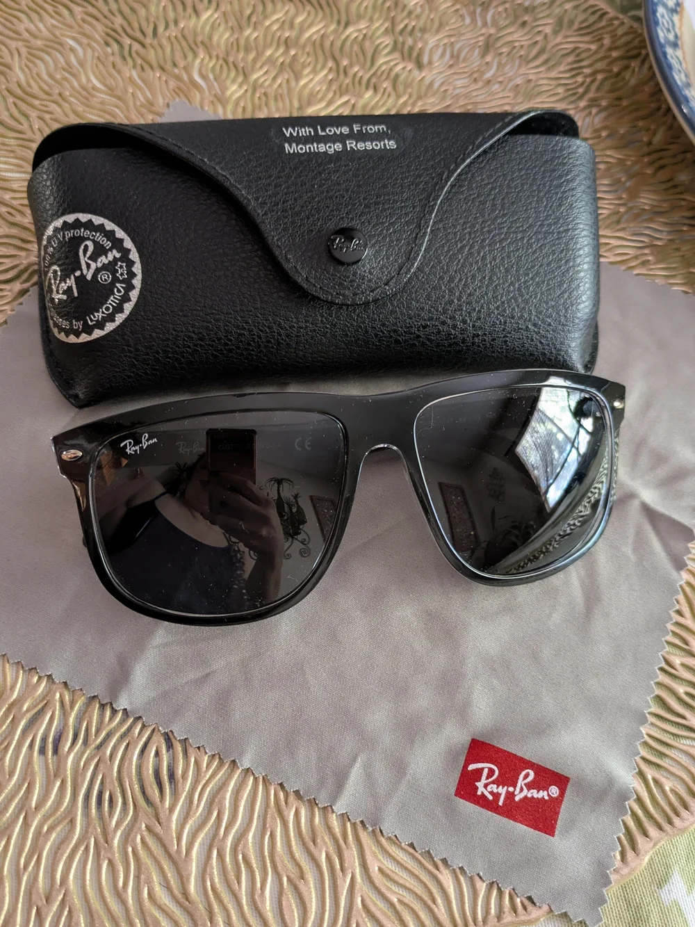 Ray-Ban Black Boyfriend Sunglasses